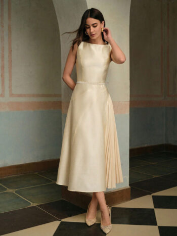 Vestido Alicia - Champagne