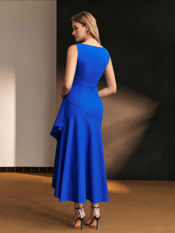 Vestido Pilar - azul - Imagen 4