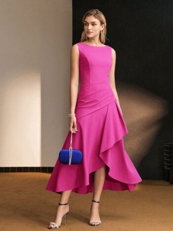 Vestido Pilar - fucsia - Imagen 3