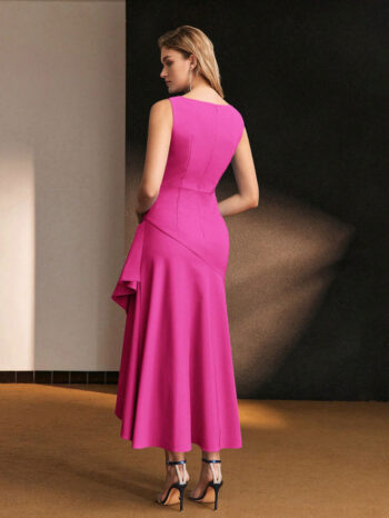 Vestido Pilar - fucsia - Imagen 4