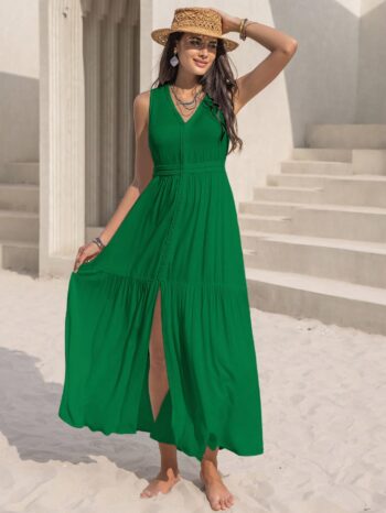Vestido Miranda Verde - Imagen 4
