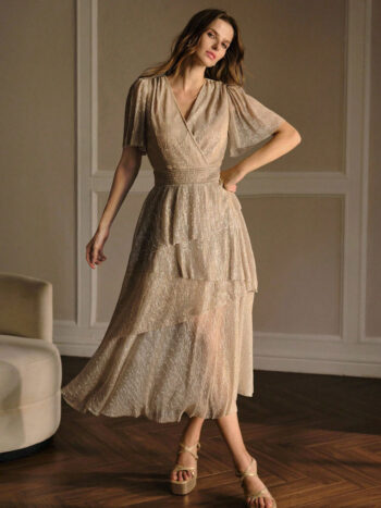 Vestido Aurora Gold
