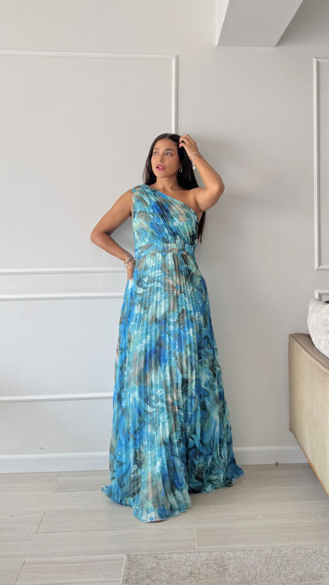Vestido asimétrico Marina - Imagen 2