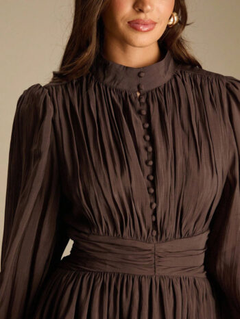 Vestido Bianca  chocolate - Imagen 5