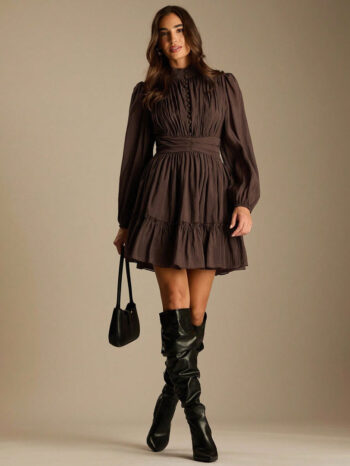 Vestido Bianca  chocolate - Imagen 2