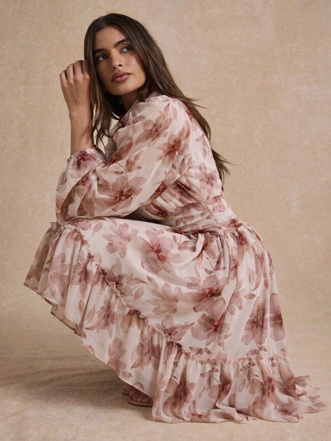 Vestido Bianca floreado - Imagen 5