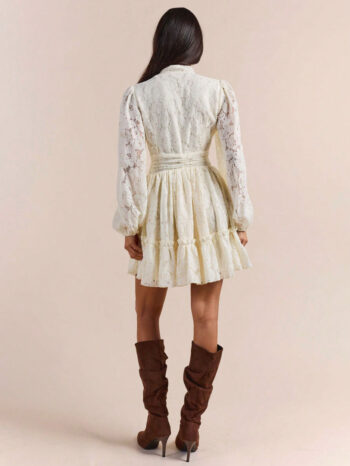 Vestido Bianca blanco - Imagen 3