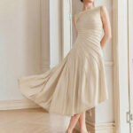 Vestido Nicolle beige